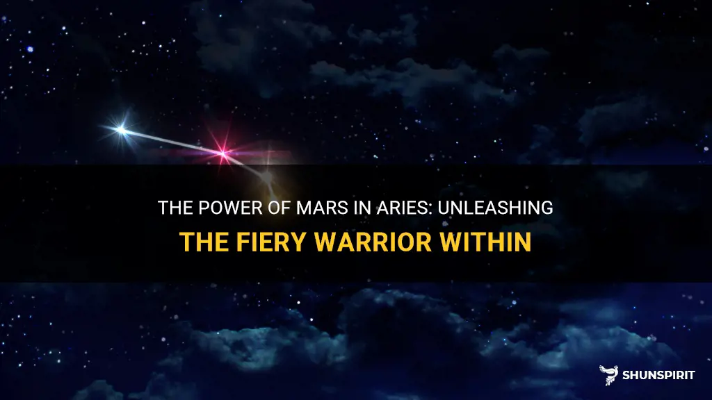 what does it mean for mars to be in aries