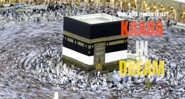 Interpreting the Symbolism of Seeing the Kaaba in a Dream