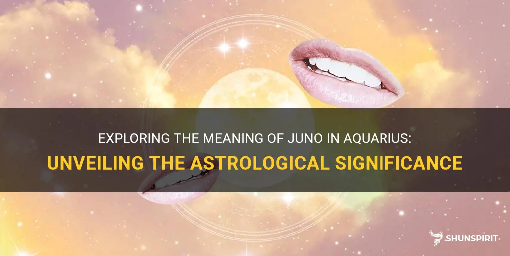 what does juno in aquarius mean