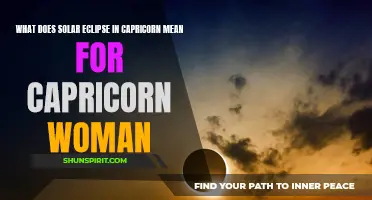 The Magnitude of the Solar Eclipse in Capricorn: What Does it Mean for Capricorn Women?