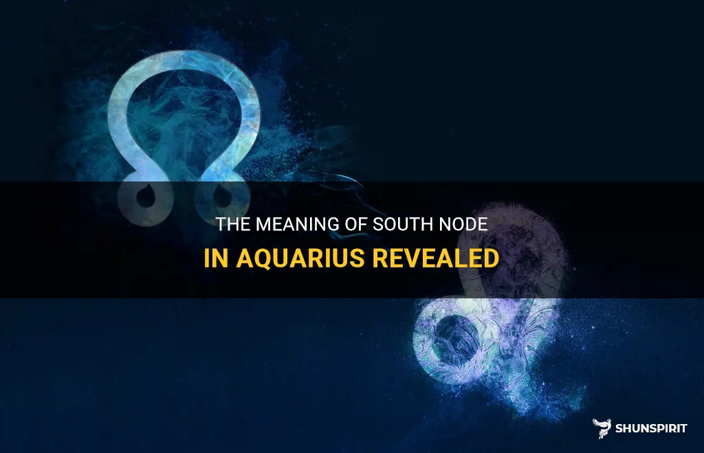 what does south node in aquarius mean
