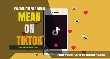 What Does the Play Symbol Mean on TikTok: Exploring the Icon's Usage and Functionality