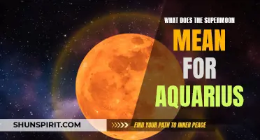 The Impact of the Supermoon on Aquarius: Exploring Its Meaning and Influence