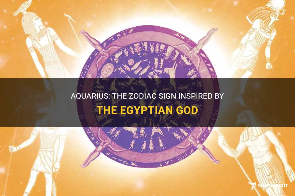 what egyptian god is aquarius