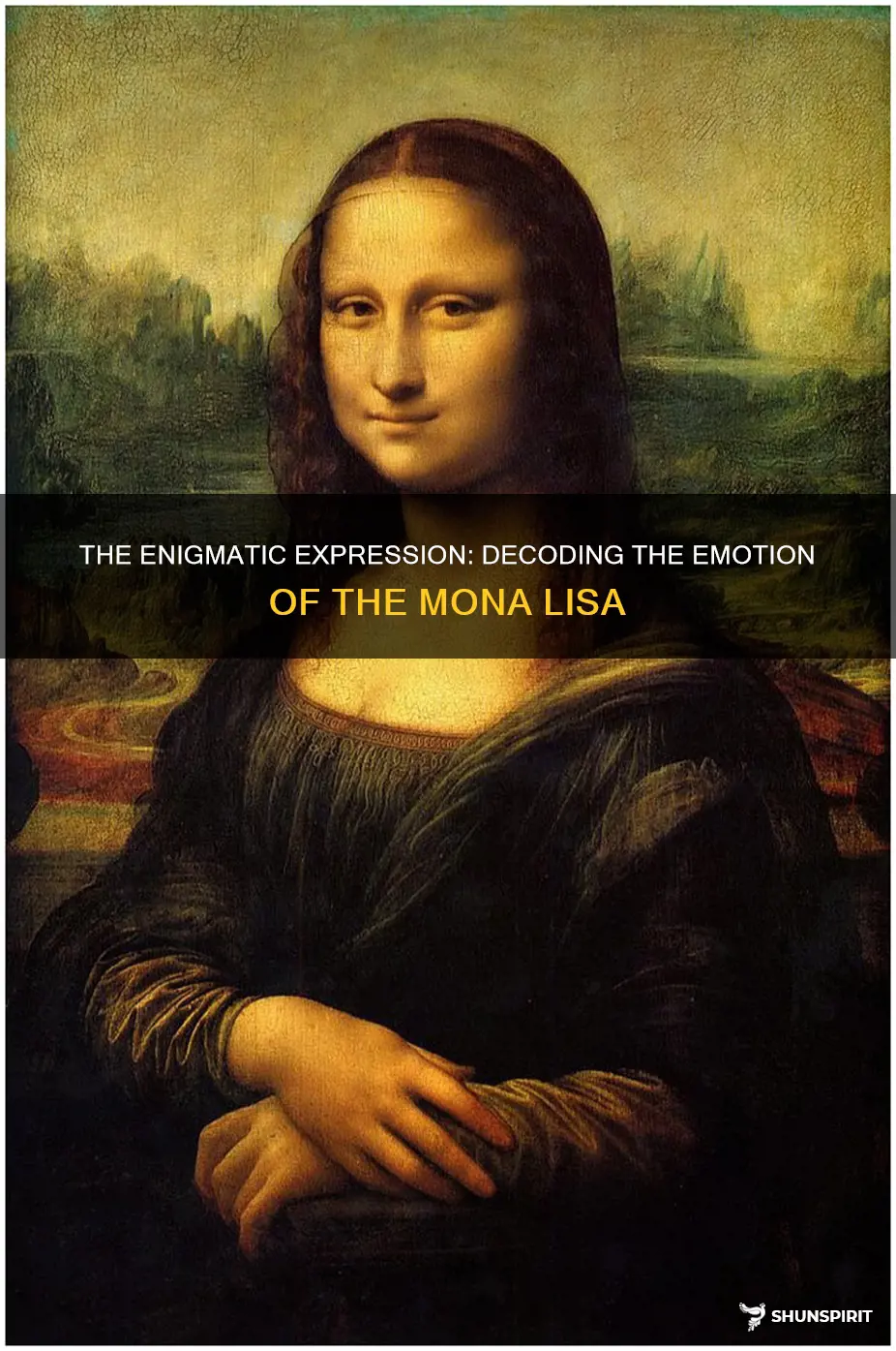 what emotion is the mona lisa showing