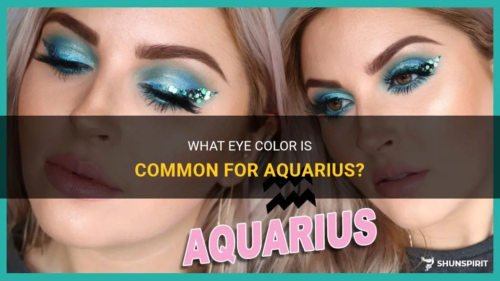 what eye color do aquarius have