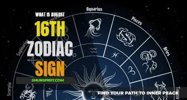 August 16 Zodiac Sign?