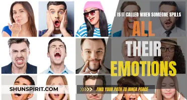 The Art of Emotional Overflow: Understanding When Someone Spills All Their Emotions