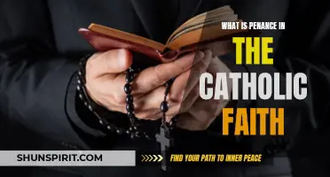 Understanding the Concept of Penance in the Catholic Faith