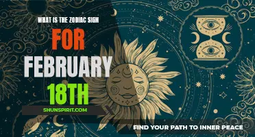 Unlocking the Mystery: Discover the Zodiac Sign for February 18th