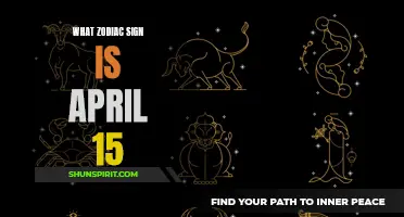 What is the Zodiac Sign for April 15?