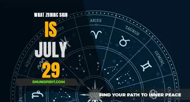 Find Out What Zodiac Sign You Are If You Were Born on July 29