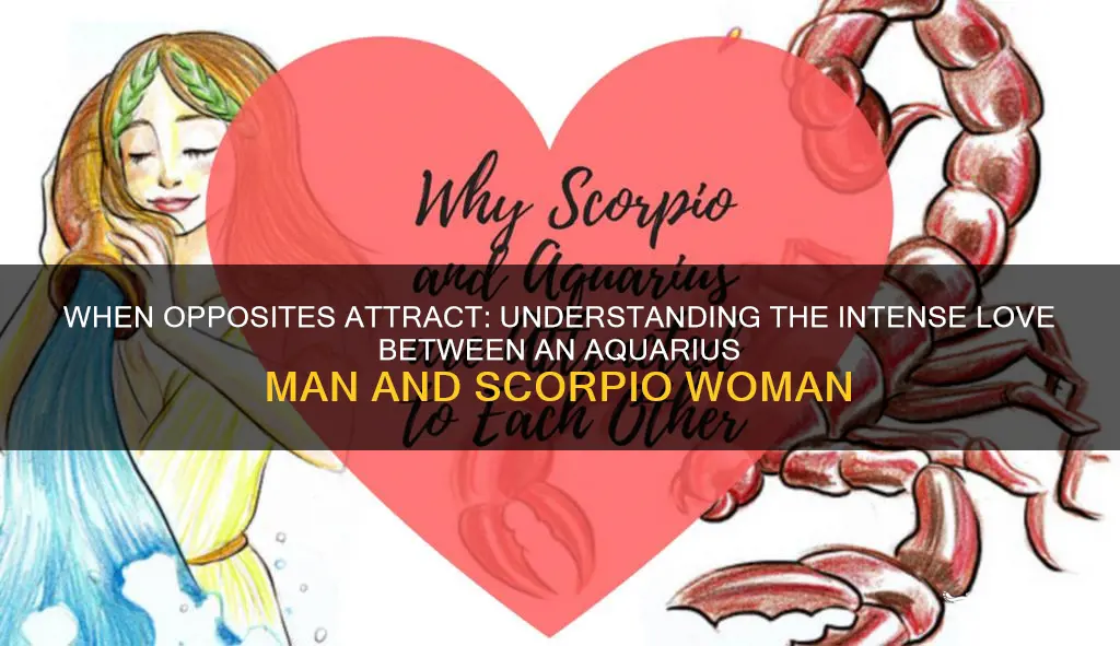 when an aquarius man loves a scorpio woman