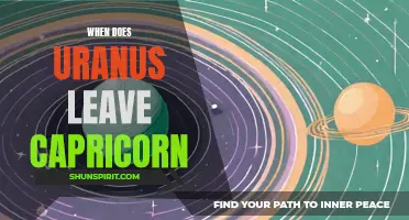 Uranus bids farewell to Capricorn: A cosmic shift awaits