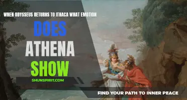 The Emotion Athena Displays When Odysseus Returns to Ithaca
