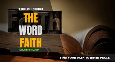 The Power of Faith: Where will You Hear the Word and How It Inspires