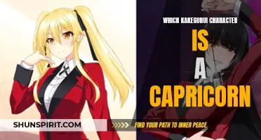 Unmasking the Capricorn Character in Kakegurui: Who Holds the Zodiac Sign?