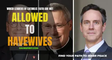 Prominent Catholic Leaders Restricted from Marrying: A Closer Look at Celibacy in the Church