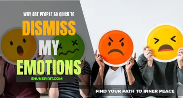 Understanding the Hasty Dismissal of Emotions: Why are People so Quick to Invalidate Feelings?