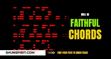 Unlocking the Melody: Mastering the Chords for "Will Be Faithful