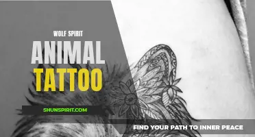 The Powerful Symbolism of a Wolf Spirit Animal Tattoo