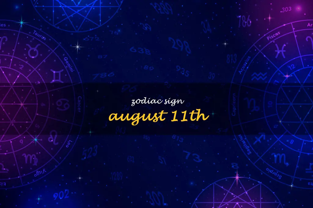 Unleashing The Power Of The Leo: Insights Into Zodiac Sign August 11Th ...