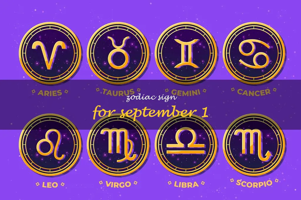 zodiac sign for september 1