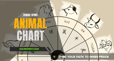 Discover Your Zodiac Spirit Animal with this Handy Chart!